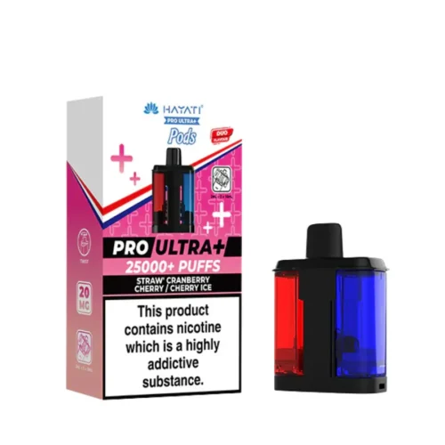 Straw' Cranberry Cherry / Cherry Ice-hayati pro ultra 25k pod