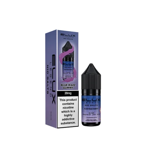 BLUE RAZZ GUMMY-Elux-legend-nic-salt