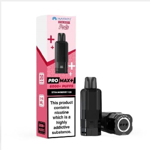 strawberry GB- hayati promax plus prefilled pod