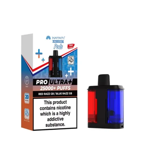 Red Razz GB/Blue Razz GB-hayati pro ultra 25k pod