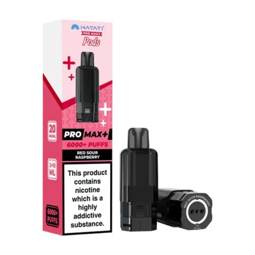 Red Sour Raspberry-hayati promax plus prefilled pod