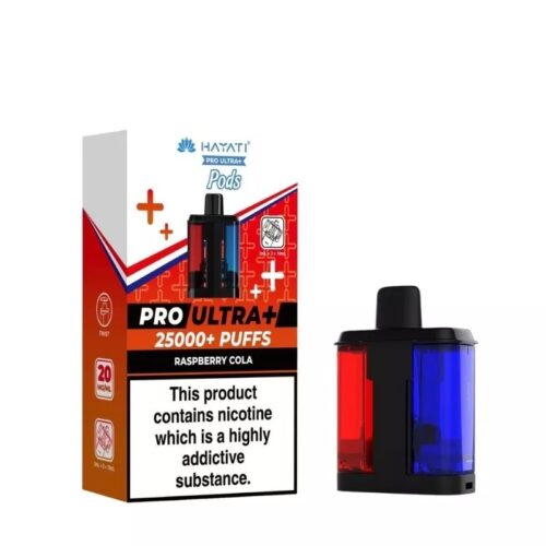Raspberry Cola-hayati pro ultra 25k pod